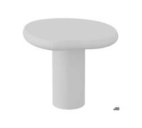 Table d'appoint Tavares - 58x50x50cm - forme organique - écru