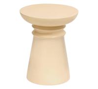 Table d'Appoint Totem "Jaya" 43cm Beige