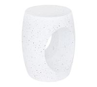 Table d'Appoint Totem "Narlon" 47cm Blanc