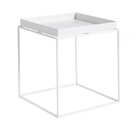 Table D'appoint HAY Tray Medium Blanc