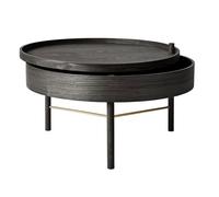 Table d’appoint Turning Table Cendre noir Audo OFFRE SPECIALE - 5709262972531
