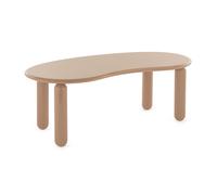 KARTELL table basse UNDIQUE MAS H 44 cm (Rose - Bois de hêtre laqué polyester)