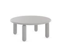 KARTELL table basse UNDIQUE MAS H 30 cm (Gris - Bois de hêtre laqué polyester)