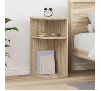 Table d'appoint - VIDAXL - 29,6x29,6x60 cm - Chêne Sonoma - Bois d'ingénierie - Design minimaliste