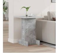 Table d'appoint - VIDAXL - 44,5x45x55 cm - Gris béton - Bois d'ingénierie - Grand rangement