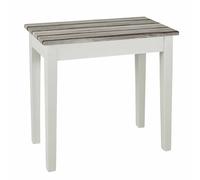 Table d'Appoint Vintage "Maritimo" 56cm Blanc