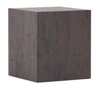 Table d'Appoint "York" 45cm Marron Foncé