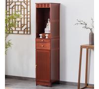 Table d'autel avec armoire de rangement pour maison temple Ancestral Hall | Table d'autel avec rangement, support compact pour temples et salles ancestrales, parfait pour organiser des objets