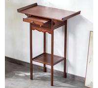 Table d'autel avec tiroir, console au design asiatique rétro pour méditation, temples à la maison et utilisation familiale, 80 x 39 x 120 cm, armoire fonctionnelle pour espaces spirituels