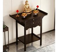 Table d'autel Bouddha pour la pratique spirituelle, armoire de niche chinoise pour la méditation, l'encens et la prière, idéale pour le culte des ancêtres, 80 x 40 x 100 cm