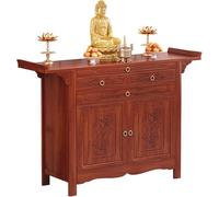 Table d'autel Bouddha pour prière méditation, hommage dans le salon et les espaces familiaux