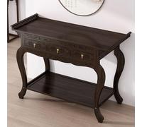 Table d'autel bouddhiste, armoire bouddhiste de style chinois, support d'autel bouddhiste en bambou, mobilier de sanctuaire bouddhiste personnel, table de méditation avec fonction de rang 26in 15.7in