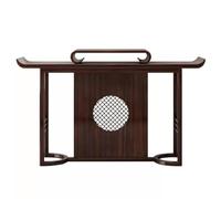 Table D'autel de Méditation Armoire d'entrée rétro, Table de bouddha chinois en bois d'ébène, Table de bouddha du sanctuaire du salon de la maison, Table d'exposition chinoise Table de Thé Petite Tabl