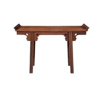Table D'autel de Méditation Autel bouddhiste chinois rétro en bois massif, Table d'encens de Style chinois, Table d'entrée de maison, Table d'hommage Table de Thé Petite Table ( Size : S:98*38*82cm )