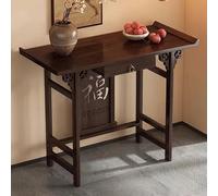 Table d'autel de méditation en bambou avec tiroir, support de prière portable pour la pratique du yoga zen et de la pleine conscience dans la maison, le bureau, la chambre à coucher