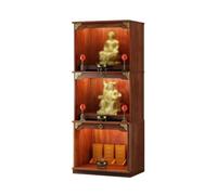 Table D'autel de Méditation Niche bouddhiste Autel du dieu chinois de la richesse Autel du bodhisattva Armoire d'autel public à trois étages Table de Thé Petite Table ( Color : B , Size : S81cm )