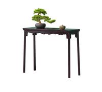 Table D'autel de Méditation Table en bois de santal rouge de style chinois, autel bouddhiste, salon, table d’entrée entièrement en bois massif, table d’exposition simple de statue de Bouddha Table de