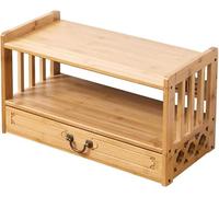 Table d'autel de méditation, table Puja avec tiroir, idéale pour les prières, la divination, le culte, ou pour exposer des pots, des plantes et des livres