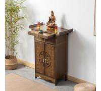 Table d'autel de Sanctuaire, Tables d'offrande sur Piédestal Chinoise pour la Maison, Support de Statue de Bouddha, pour Les Bougies, L'Encens, Les Plantes