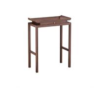 Table d'autel du sanctuaire Table d'offrande de richesse for salon, table Bouddha chinoise zen en noyer noir(Moyen)