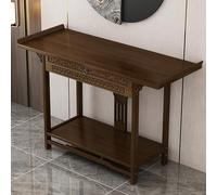 Table d'autel en bambou pour Bouddha, offrant un support pour le jour des morts, armoire de sanctuaire polyvalente pour les espaces de vie