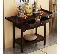 Table D'autel pour La, Maison Table De Méditation D'autel, avec Rangement, Style Modern, Méditation pour Les Prières, La Divination(80 * 40cm/31.5 * 15.7in)