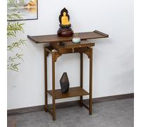 Table d'autel spirituel pour sanctuaire personnel, montage facile pour salon, chambre à coucher, bureau - Dimensions : 100 x 40 x 108 cm