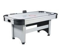 Table de Air Hockey Deluxe - Mixte - 183cm - Buts électroniques - Moteur électrique puissant - Gris