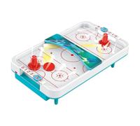 Table de Air Hockey Portable Alimentée par Batterie avec Souffleur - Mini Jeu de Table pour Enfants Jeu Familial Amusant