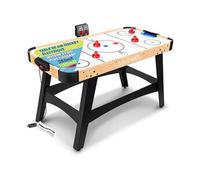 Table de air hockey - SereneLife - moteur puissant de 700 mA - 4 poussoirs - 2 palets