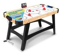 Table de air hockey - SereneLife - moteur puissant de 700 mA - 4 poussoirs - 2 palets