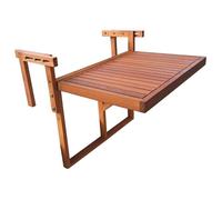 Table de balcon - HAPPY GARDEN - SUMBA - Acacia - Pliable - 2 personnes
