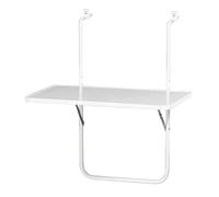 Table De Balcon Pliable 60X40Cm Blanche