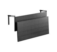 Table De Balcon Pliante-Duoku-12" X 32"-Table De Bar De Service Extérieure Pour Patio-Convient Aux Balustrades De 1" À 5,9 Multicolore