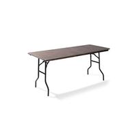 Table de Banquet Rectangulaire Pliable en Bois L122 à 200 cm