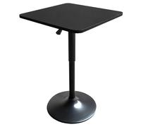 Happy Garden Table de bar carrée Luke – Réglable en hauteur – Noire