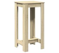 vidaXL Table de bar Chêne Sonoma 51x50x103,5 cm bois d'ingénierie