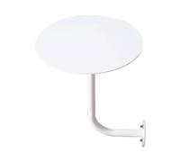 Table de bar créative, table de salle à manger pour petits espaces, table murale, table d'appoint moderne pour canapé, table basse murale, bureau d'ordinateur flottant (Dimensions : 40 x 40 x 45 cm)
