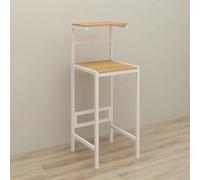 Table de bar de cuisine, micro-ondes et mini réfrigérateur, étagère en métal pour rangement d'appareils compacts, petite plate-forme pour une utilisation en cuisine