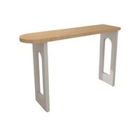 Table de Bar de Loisirs en Bois for Balcon, Salon, Maison, Longue cloison, Table Haute(Grand)