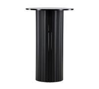 Table de Bar Design "Haron" 105cm Noir