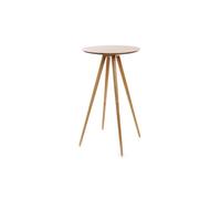 Table de bar en frêne NORDECO - MILIBOO - 2 places - Beige - Style Scandinave - Moderne