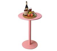 Table de bar haute inRunder Cocktailtisch für Café & Garten Esszimmer & Wohnzimmer Beistelltisch Metall BistroTisch 40 x 40 cm Parfaite pour une utilisation en extérieur et en intérieur
