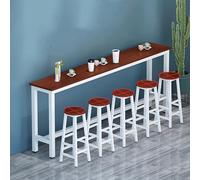Table de bar haute pour la maison et le café - Table de petit déjeuner en plein air, table de radiateur idéale pour la cuisine et le restaurant, compatible avec la plupart des chaises (chaises non