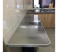 Table de bar pliante murale pour petit déjeuner, design feuilles tombantes pour petite cuisine, salle à manger ou espace de travail