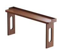 Table de Bar Rectangulaire, Table Haute Mange Debout en Bois Massif avec Pieds Robustes pour la Maison, la Salle à Manger ou Un Bistro, Charge 100 Kg(120cm/47in)