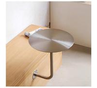 Table de Bar Ronde de Style bistrot - Table de Cocktail Murale Moderne et Industrielle avec Plateau en Fer for Cuisine, Salon et Restaurant. Meubles de décoration intérieure(30x45cm)