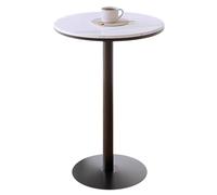 Table de bar ronde moderne pour la maison, le bureau, le salon ou la boutique de desserts. Table de réunion et table d'appoint élégante pour thé et café