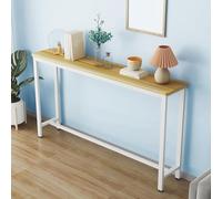 Table de bar, table console fine pour couloir/couloir, petite table basse avec rangement pour vestiaire de cuisine, hall d'entrée,