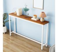 Table de bar, table console fine pour couloir/couloir, petite table basse avec rangement pour vestiaire de cuisine, hall d'entrée,